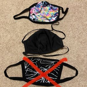 BRAND NEW (Just tried on but washed) Masks - 2